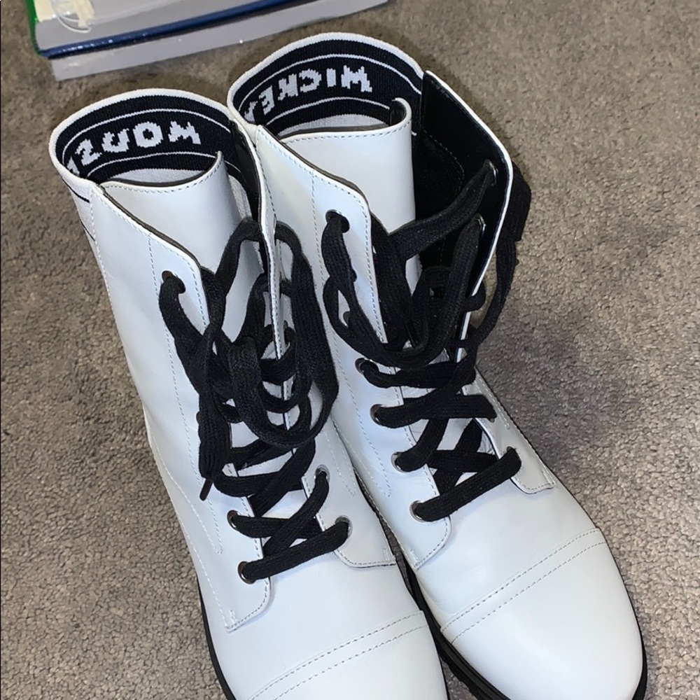 White boots